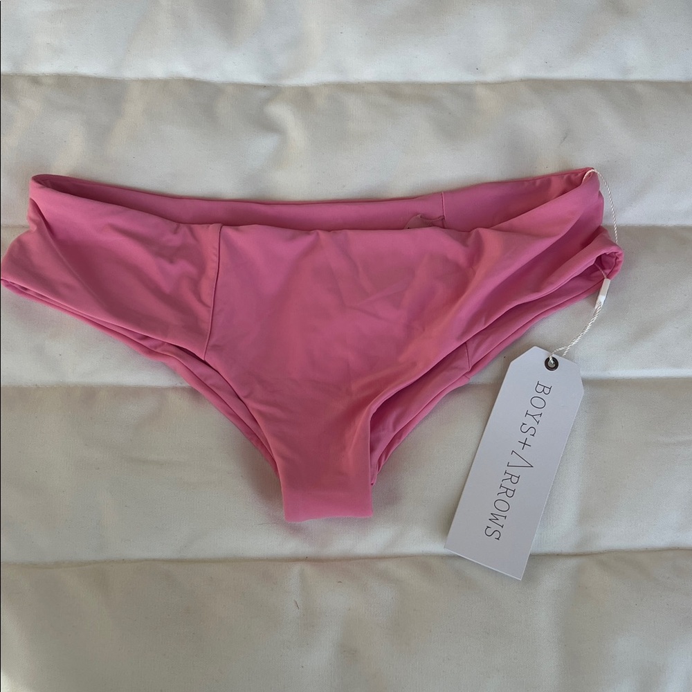 Boys + Arrows Vibrant Pink Bikini Bottom